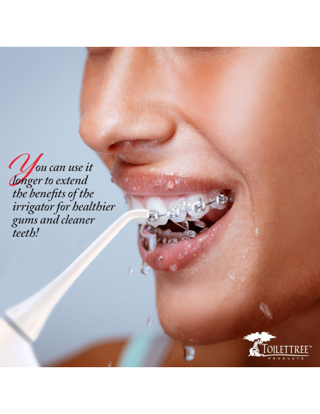 Tanque de Agua Extendida ToiletTree para Irrigador Oral Azul