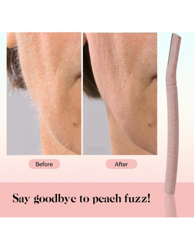 Navajas de Dermaplaning EROWZOLA 6pcs para Cejas y Vello Facial