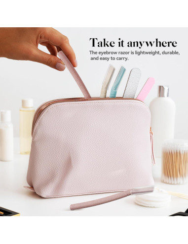 Navajas de Dermaplaning EROWZOLA 6pcs para Cejas y Vello Facial