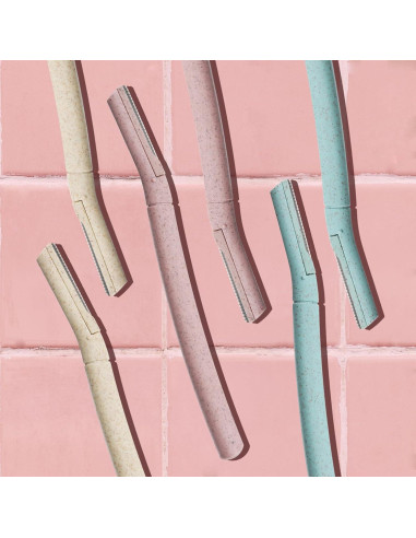 Navajas de Dermaplaning EROWZOLA 6pcs para Cejas y Vello Facial