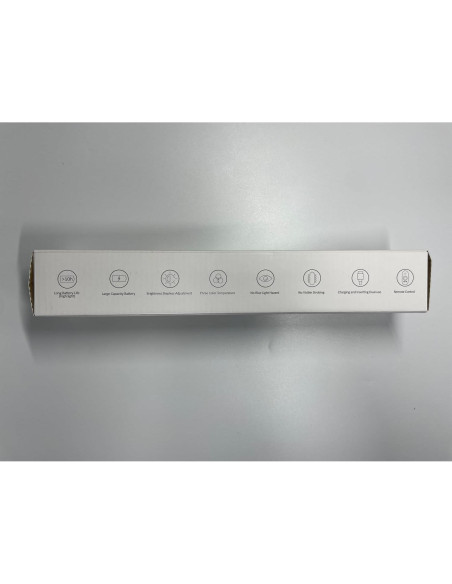 Barra de Luz LED Recargable con Sensor de Movimiento - Negro Barra de Luz LED Recargable con Sensor de Movimiento - Negro