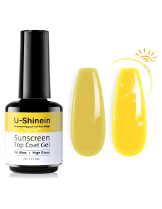 Brillo UV Capa Superior 2 en 1 U-Shinein Transparente 59g