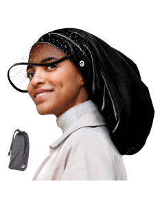 Gorro de Lluvia Impermeable Red by Kiss con Forro de Satén