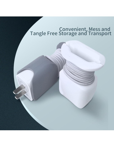 Funda de Silicona 2 en 1 L-WASH para Cargador iPhone 18W/20W