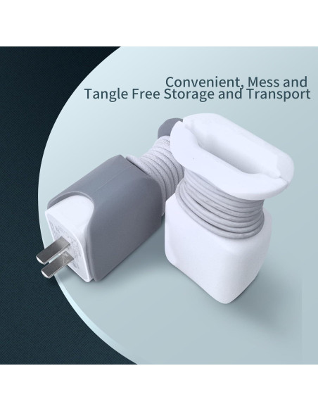 Funda de Silicona 2 en 1 L-WASH para Cargador iPhone 18W/20W