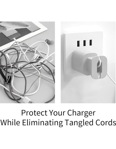 Funda de Silicona 2 en 1 L-WASH para Cargador iPhone 18W/20W