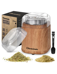 Molino Eléctrico de Especias Hermolante 200W Compacto 13cm