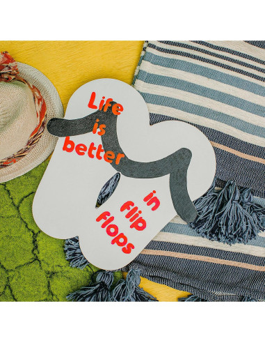 Plantillas de madera en forma de chanclas Woodpeckers 30.48 cm