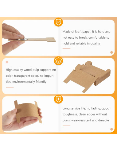 Conjunto de 100 Carretes de Cartón para Hilo de Bordado Gueevin