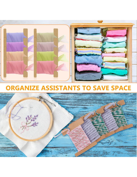 Conjunto de 100 Carretes de Cartón para Hilo de Bordado Gueevin