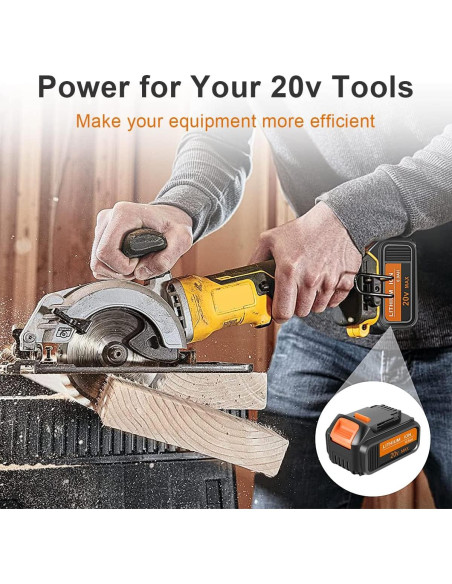 Cargador de Batería TeenPower DCB102 12V 20V Max Carga Rápida