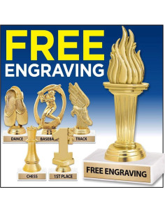 Trofeo de Fútbol Crown Awards 12.7 cm - Personalizable 2