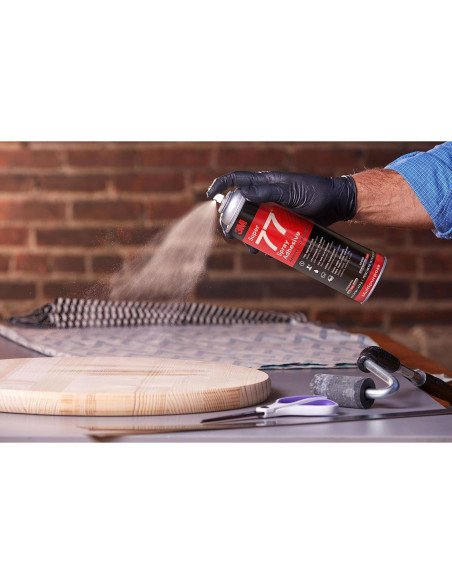 Adhesivo en Spray 3M Super 77 381 g para Papel y Tela