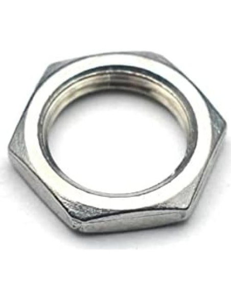 SAPHUE 12 Tuercas y Arandelas para Guitarra 1/4" Acero