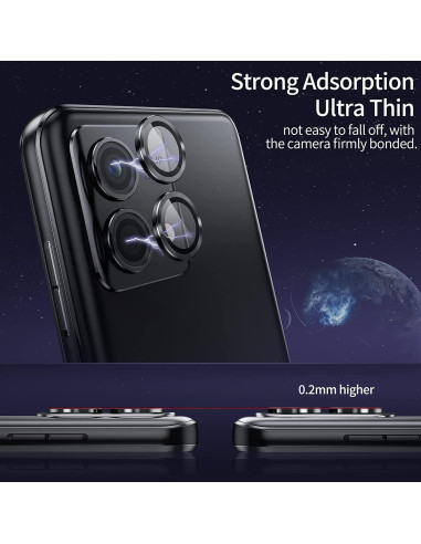 Protector de Lentes de Cámara MOOISVS para Moto G Stylus 5G 2024 - Pack de 2