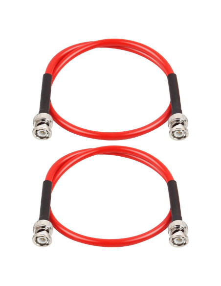 Cable Coaxial BNC Macho a Macho 0.61m 50 Ohm RG8X - 2PCS