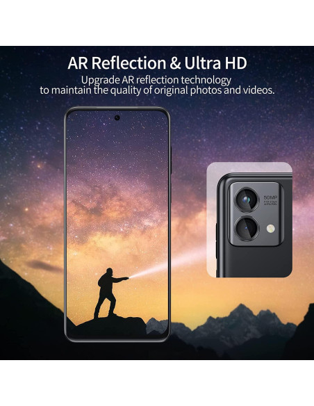 Protector de Lentes de Cámara MOOISVS para Moto G Stylus 5G 2024 - Pack de 2