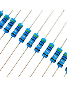 Kit de Resistencias MOKMMKIT 1200 Piezas 1 Ohm-1M Ohm 1/2W +/-1% 2