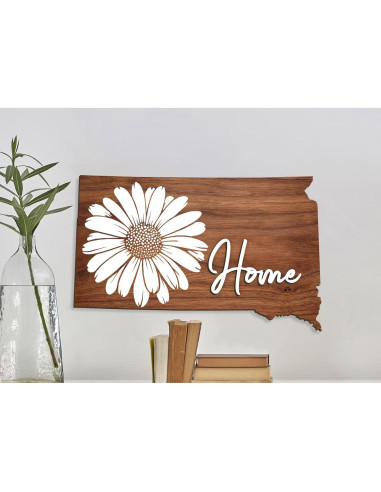 Plantillas de Flores Reutilizables Homeplus007 9 Piezas 35.6 cm