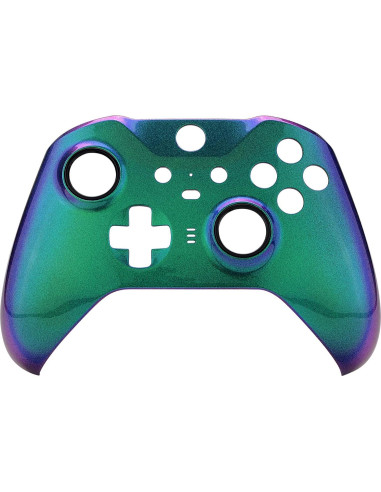 Carcasa Frontal eXtremeRate Chameleon Verde Púrpura para Xbox Elite 2