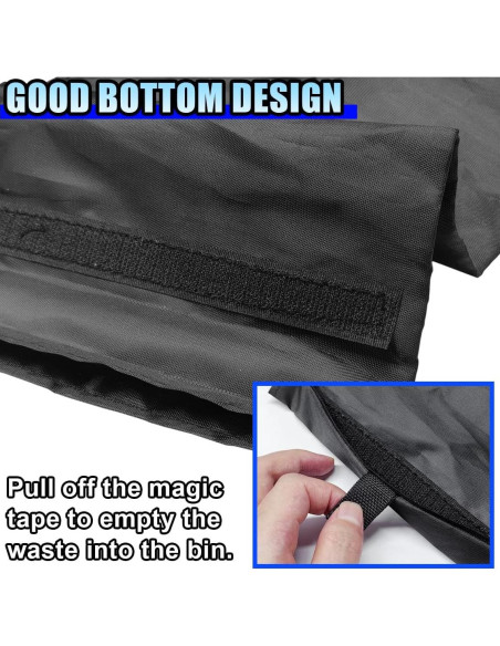 Bolsa de Basura para Auto DUSCOKE 2PCS Desmontable 42x19cm