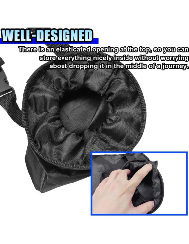 Bolsa de Basura para Auto DUSCOKE 2PCS Desmontable 42x19cm