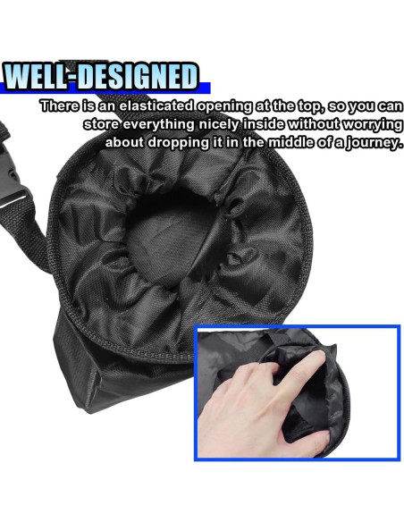 Bolsa de Basura para Auto DUSCOKE 2PCS Desmontable 42x19cm