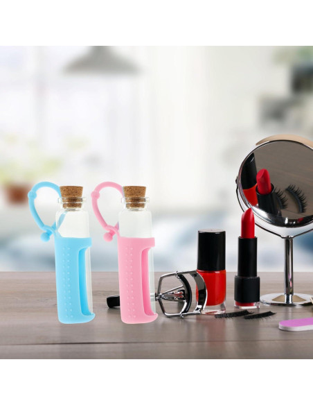 Funda de Silicona para Botellas de Aceite Esencial Artibetter 10ml - 6 Piezas