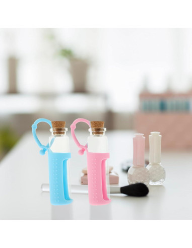 Funda de Silicona para Botellas de Aceite Esencial Artibetter 10ml - 6 Piezas
