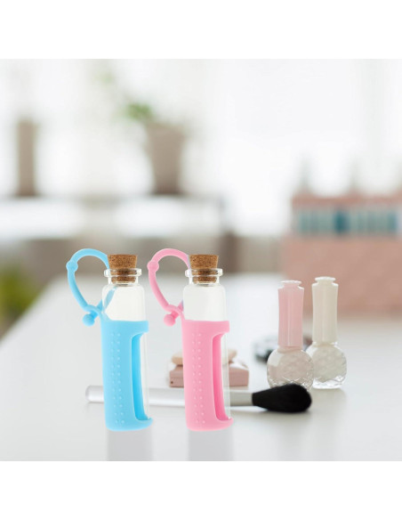 Funda de Silicona para Botellas de Aceite Esencial Artibetter 10ml - 6 Piezas