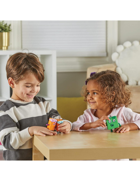 Figuras de Juguete Numberblocks Cuatro y Terribles Dos - hand2mind