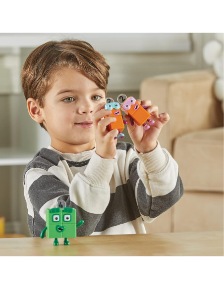 Figuras de Juguete Numberblocks Cuatro y Terribles Dos - hand2mind