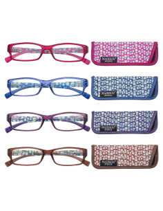 Gafas de Lectura Madison Avenue 4 Pack Mujeres Bloqueo Luz Azul