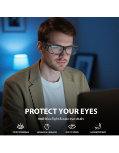 Gafas VIEWBETTER Fit Over Anti Luz Azul para Alivio Ocular 2