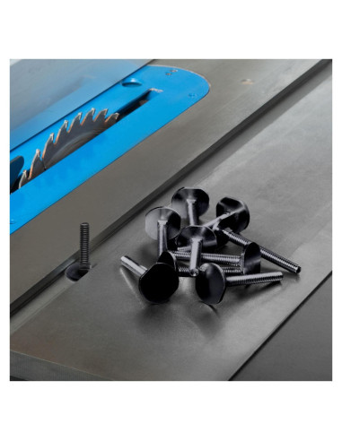 Bolas de Bloqueo Miter T POWERTEC 1/4"-20 2.54 cm 10PK