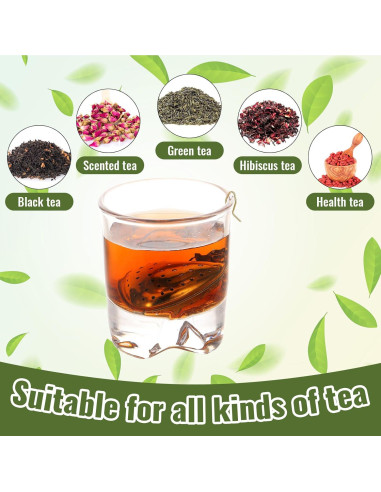 Infusores de Té de Acero Inoxidable Sumind - 100 Pcs Corazón