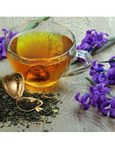 Infusores de Té de Acero Inoxidable Sumind - 100 Pcs Corazón