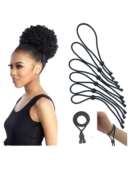 Tiras de cabello ajustables GJRR para peinados rizados - 6 unidades Tiras de cabello ajustables GJRR para peinados rizados - 6 unidades