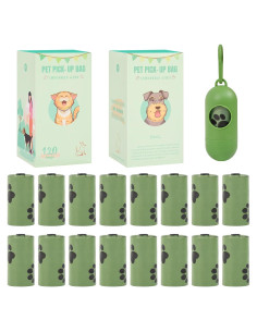 Bolsas Biodegradables para Desechos de Mascotas Lemical 240 Unidades