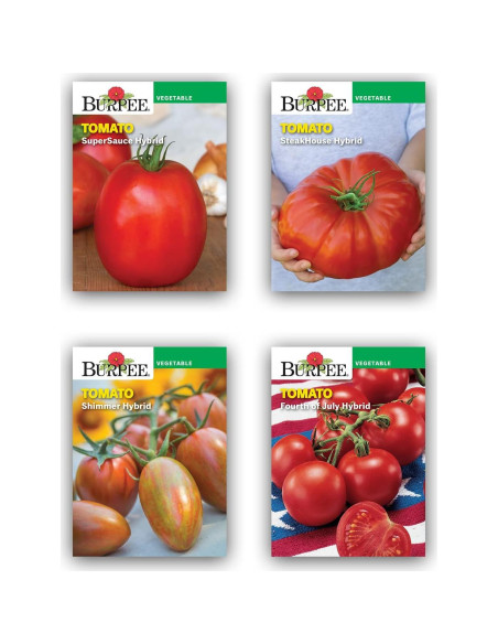 Kit de Inicio de Semillas de Tomate Burpee - 4 Variedades