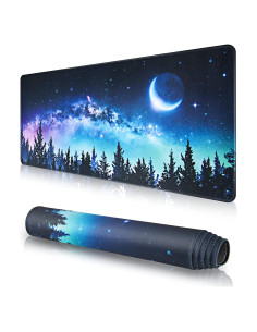 Alfombrilla de Ratón Grande ETZ Aurora 80 x 30 cm Antideslizante