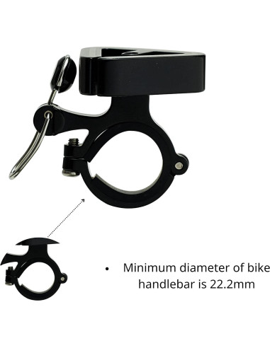 Timbre de Bicicleta N+1 Triángulo Clásico Aluminio 22-25mm