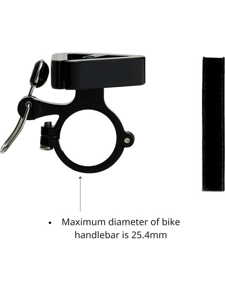 Timbre de Bicicleta N+1 Triángulo Clásico Aluminio 22-25mm