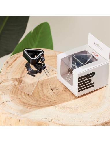 Timbre de Bicicleta N+1 Triángulo Clásico Aluminio 22-25mm