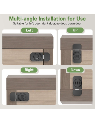Cerradura de Combinación MeBantoo FY-Code Lock 003 Negra