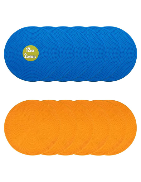 Marcadores de Piso Antideslizantes Aryjmz 22.86 cm 12 Piezas