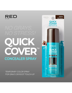 Rociador de Tinte Rápido Red by Kiss 56.7g Marrón Oscuro 2