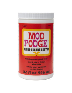 Mod Podge Gloss 32 oz - Pegamento y Sellador Multiusos