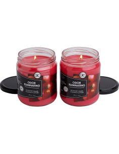 Vela Eliminadora de Olores Manzana McIntosh 2 Paquete 340g 2