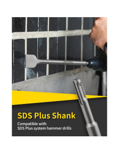 Juego de Cinceles SDS Plus Firecore 4 Piezas Acero 25.4 cm 2